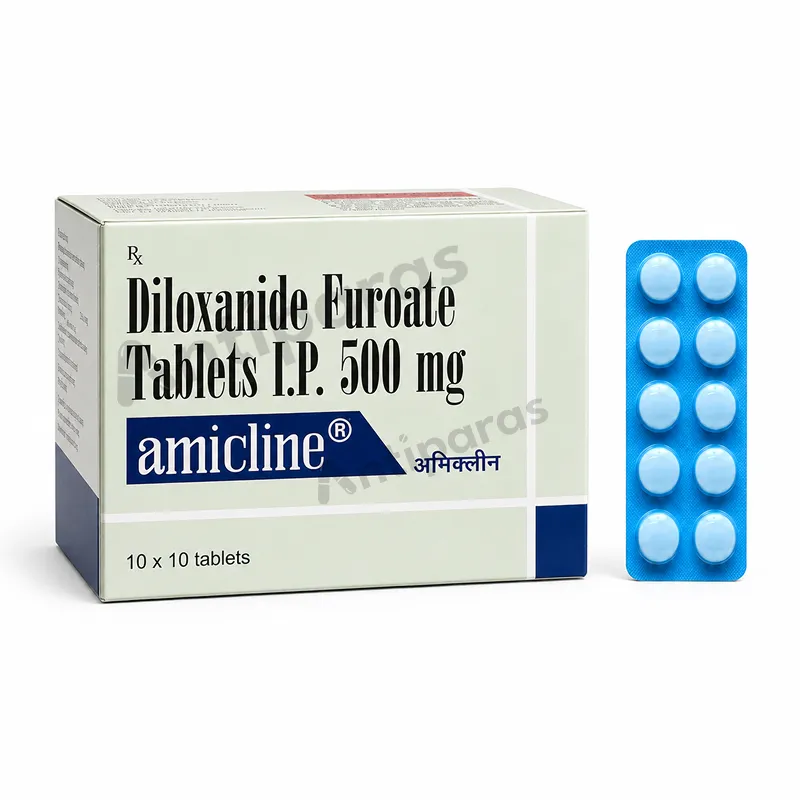 Diloxanide Furoate 500 mg (Amicline)