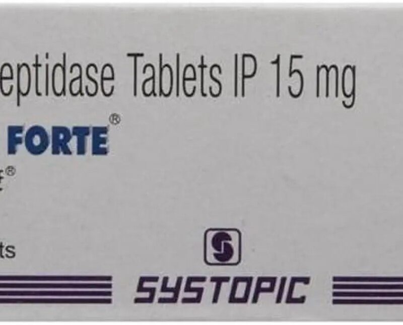 Tab Serratiopeptidase 15mg (Kineto Forte Tablet)